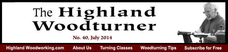 Highland Woodturner, No. 40, July 2014