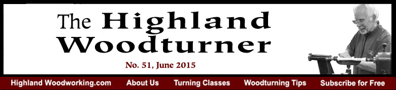 June 2015 Highland Woodturning News