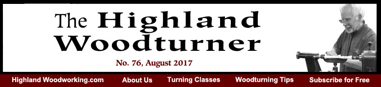 Highland Woodturner, No. 76, August 2017