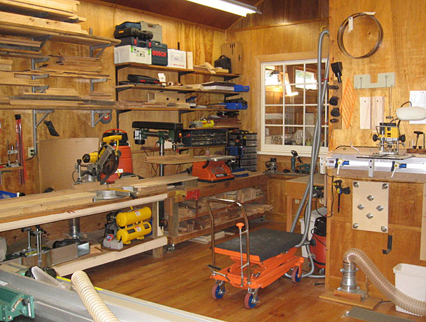 Garage Woodworking Shop Ideas