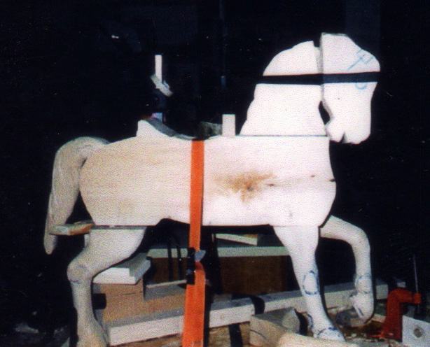 Wooden Carousel Horse Plans