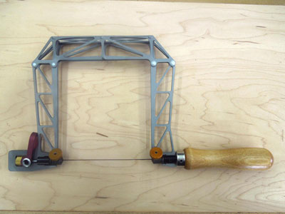 Knew Concepts Woodworker's Titanium Birdcage Fret Saw