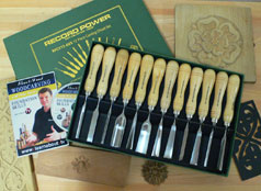 Record Power 12-Piece Carving Chisel Set
