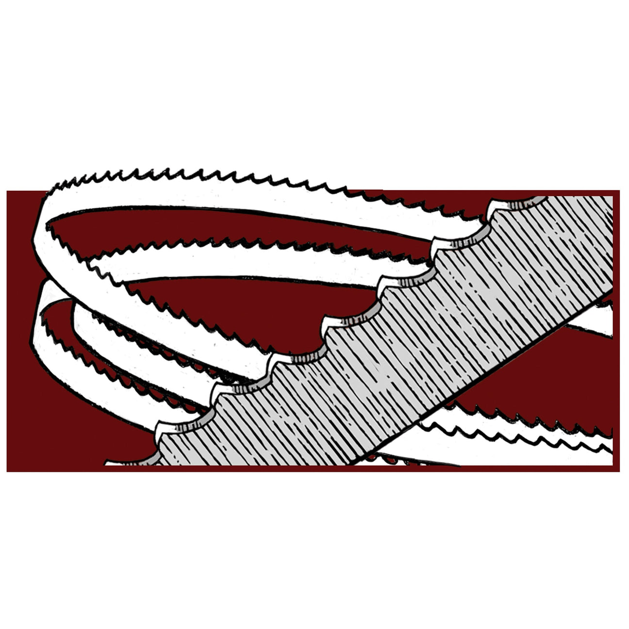 Carbide Tipped Bandsaw Blade Logo