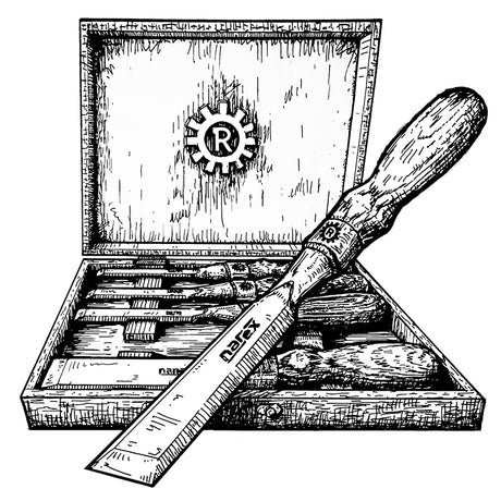 Boxed set of Narex Richter chisels