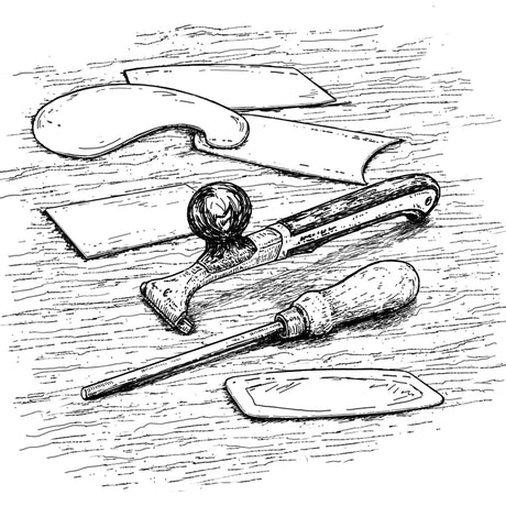 scrapers and burnisher