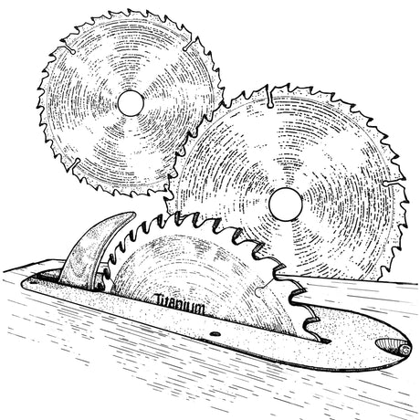 SawStop Titanium saw blade