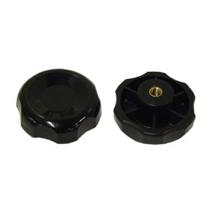 485615: Fluted Knob - 3/8"-16 (Insert)