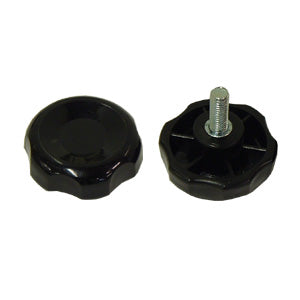 485618: Fluted Knob - 3/8"-16 (Stud)