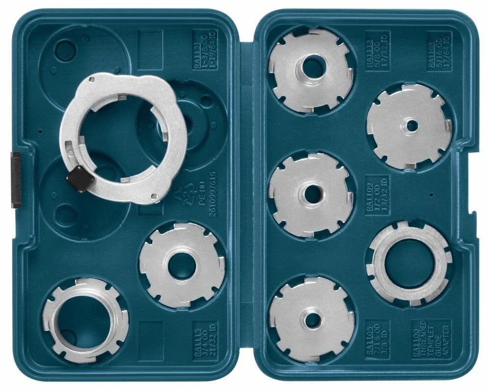 Bosch RA1128 Quick Change "Clic" Template Guide Set