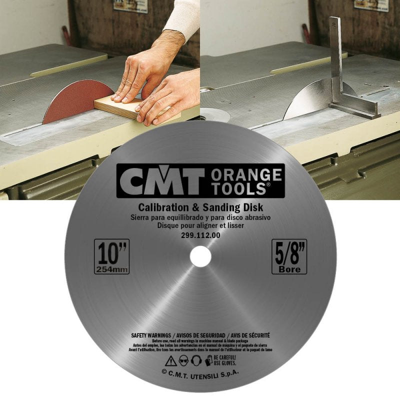 CMT Balance Blade and Sanding Disk - 10 inch