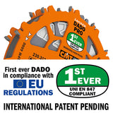 CMT Locked Dado Pro - 8 inch