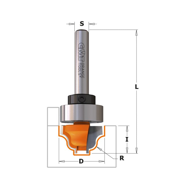 CMT Classical Bead Bit - 1/4" Shank