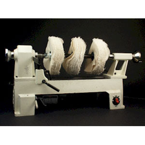 105624: Beall 3-On Lathe Buffing Mandrel - 2MT