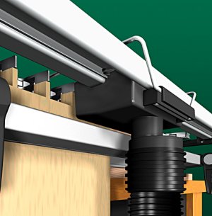 Vacuum & Router Support for Leigh Dovetail Jigs