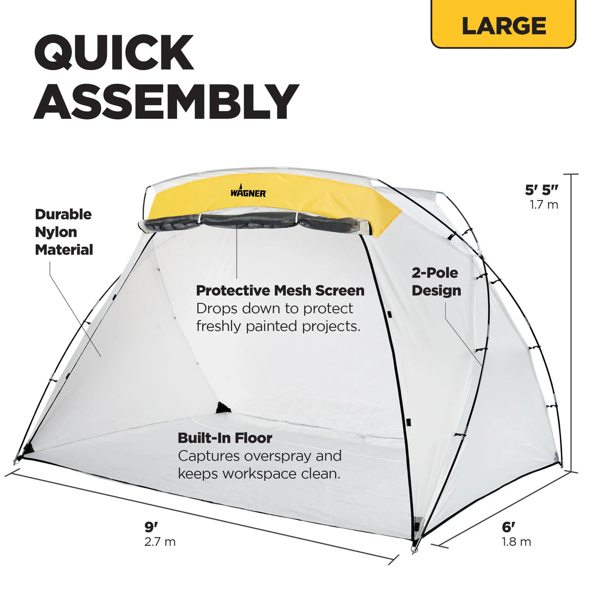 Wagner Spray Shelter - Large