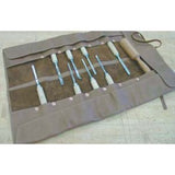 116402: Small Deluxe Leather Chisel Roll