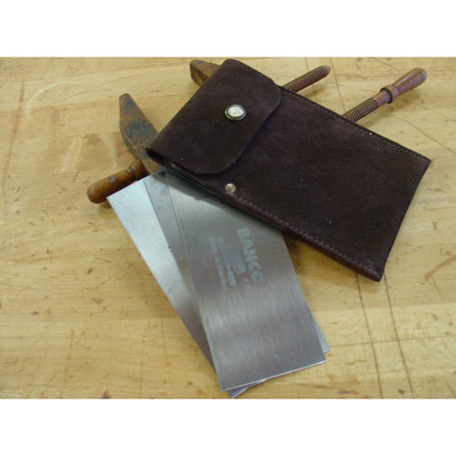 Leather Card Scraper Wallet