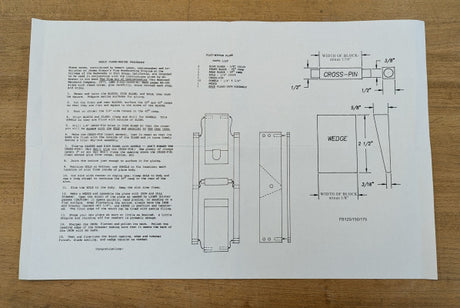 Hock Krenov-style Wooden Plane Plans