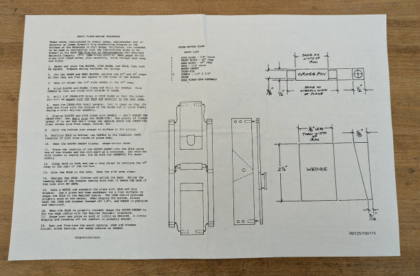 Hock Krenov-style Wooden Plane Plans