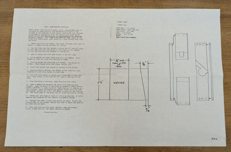 Hock Krenov-style Wooden Plane Plans