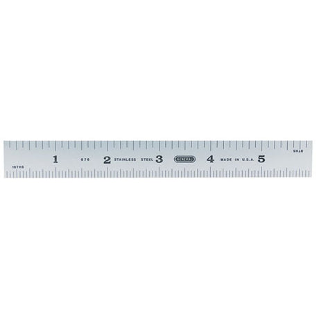 General 6 Inch Rigid Shop Rule