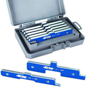 124315: Kreg Precision Router Table Set Up Bars - Set of 7