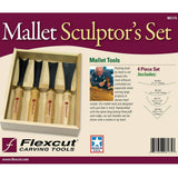 125137: Flexcut Mallet Sculptors Set of 4