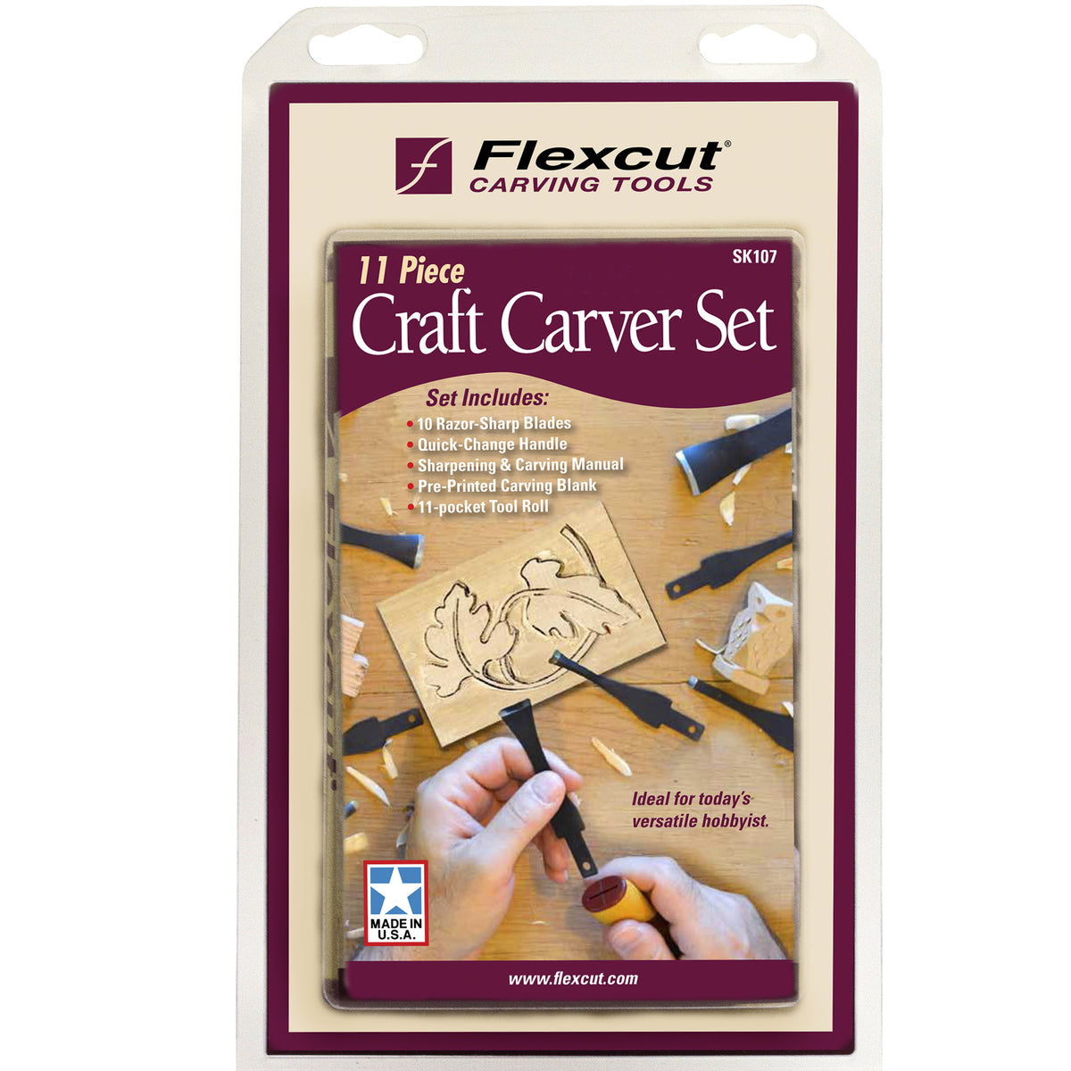 125141: Flexcut 11 Piece Craft Carver Set