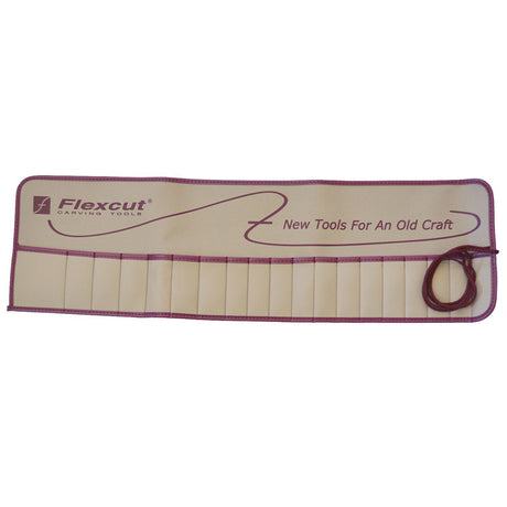 Flexcut Tool Roll - 19 Pocket - SK Chisels