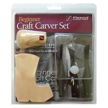 Flexcut SK110 Beginner Craft Carver Set