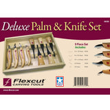 125467: Flexcut Deluxe Palm and Knife Set KN700