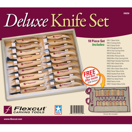 125469: Flexcut Deluxe Knife Set KN250