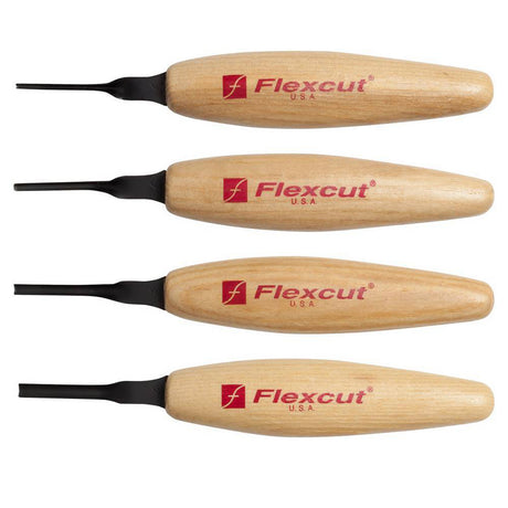 Flexcut Micro Tool Set of 4 - Sweeps