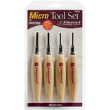 125476: Flexcut Micro Tool Set of 4 - 45deg Parting Tools