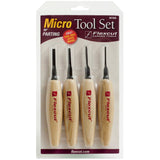 125478: Flexcut Micro Tool Set of 4 - 90deg Parting Tools
