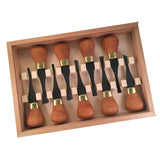 Flexcut Premium Deluxe Palm Chisels - Set of 9