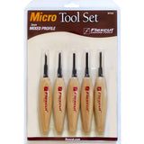 125786: Flexcut Micro Tool Set of 5 - 3mm Assortment
