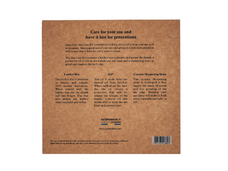 Gransfors Bruk Axe Care Kit