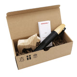 Morakniv Dala Horse Carving Kit in box with knife , sheath and wooden blank.