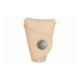 Leather sheath for Morakniv 162 or 164 Hook Knife - closed without knife.