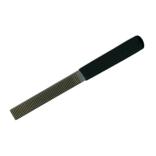 Iwasaki 8" Flat Medium Cut Carving File with Handle