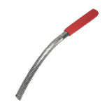 Iwasaki 8in Half Round Extreme Fine Cut Curved File with Handle