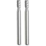 1280194: Dremel 1/8 inch Cylinder High Speed Steel Cutter - Pack of 2