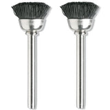 Dremel 1/2 inch  Nylon Bristle Cup Brush - Pack of 2