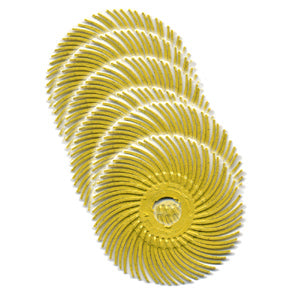 128658: Foredom 2 inch Radial Bristle Brush - Pack of 6