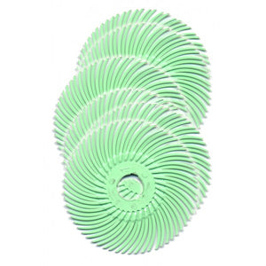 128664: Foredom 2 inch Radial Bristle Brush - Pack of 6