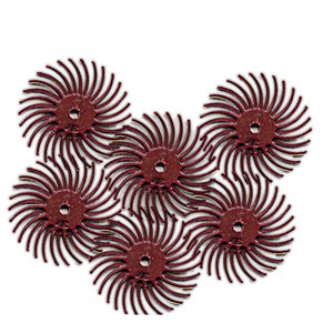 128680: Foredom 3/4in Radial Bristle Brush - Pk of 6