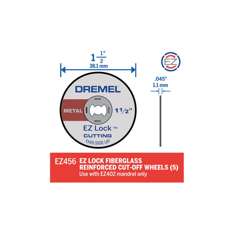 Dremel #EZ456 Dimensions