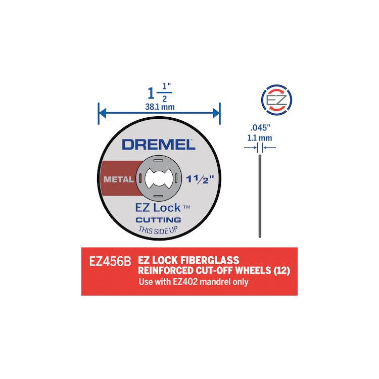 Dremel #EZ456B Dimensions